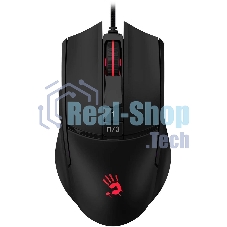 Мышь проводная A4Tech Bloody L65 Max черный, 12000 dpi, USB, кнопки - 7
