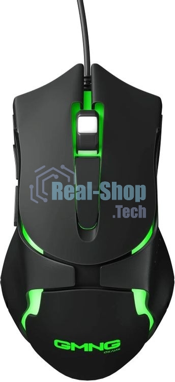 Мышь проводная GMNG 703GM черный, 3200 dpi, USB, кнопки - 6