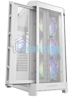 Компьютерный корпус Cougar Airface Pro RGb White 4x120MM ARGb FAN, ARGb FAN HUB, БЕЗ БП, БЕЛЫЙ, E-ATX