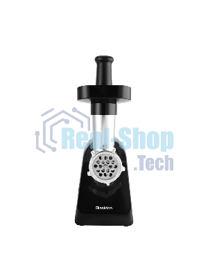 Мясорубка электрическая Blackton Bt MG1110 черный/серый, 1200 Вт, производительность до 1.5 кг/мин/Количество скоростей: 1/Функция реверса/DualProtect технология: защита от перегрузки и перегрева/Прорезиненные ножки/Материал корпуса: пластик/Материал загрузочного отверстия: пластик/Материал ножа: нержавеющая сталь/Самозатачивающийся нож InfiniSharp Pro/Диски 5 мм + 7 мм/Длина шнура: 1 м/Напряжение: 220-240 В, 50-60 Гц