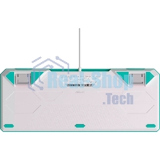 Клавиатура ASUS TUF Gaming K3 Gen II MIKU Edition проводная, USB Type-A, голубой