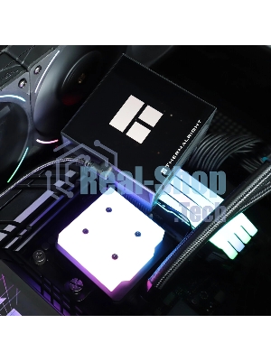 Водяное охлаждение для процессора Thermalright Hyper Vision 360 (360mm, LED, Black, ARGB/Fans: 3x120mm, 69CFM, 27dBA, 2150RPM/Pump height 68mm, 6400RPM, Rad thickness 27mm/S: 1700, 1200, 1851, 115X, 2011, 2066, AM5, AM4)