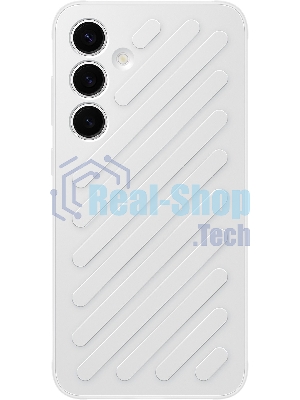 Чехол (клип-кейс) Samsung для Samsung Galaxy S24+ Shield Case S24+ светло-серый (GP-FPS926SACJR)