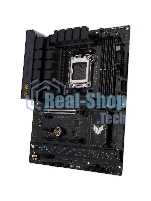 Материнская плата ASUS TUF GAMING B650-PLUS WIFI, AM5, AMD B650, 4xDDR5, 4xSATA, 3xM.2, 1xPCI-E 4.0 x16, 1xPCI-E 4.0 x4, 2xPCI-E x1, 1xHDMI, 1xDP, 1x 2.5Gb LAN, 2xUSB-A 3.2 Gen 2, 4xUSB-A 2.0, 1xUSB-C 3.2 Gen 2, 5x3.5 мм, 7.1, ATX