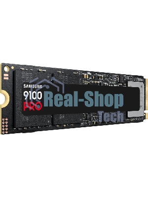 Накопитель SSD 1Tb Samsung 9100 PRO, M.2, PCI-E 5.0 x4, TLC 3D NAND [R/W - 14800/13400 Mb/s]