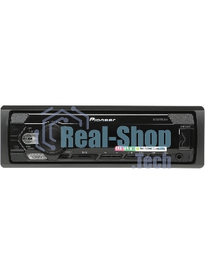 Автомагнитола Pioneer MVH-S125UI, 1 DIN, USB Type-A, AUX, пульт ДУ, съёмная панель