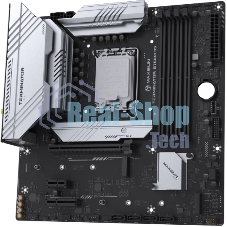 Материнская плата Maxsun Terminator B760M D5 WIFI, LGA 1700, Intel B760, 4xDDR5, 4xSATA, 3xM.2, 1xPCIe 5.0 x16, 1xPCIe x4, 1xPCIe x1, 1xHDMI, 1xDP, 1x 2.5Gb LAN, 6xUSB 2.0, 2xUSB 3.2 Gen 2, 3x3.5 мм, 5.1, mATX