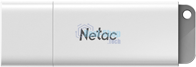 Флешка USB Netac U185 белый USB 3.0 Flash 32Gb, NT03U185N-032G-32WH, LED индикатор