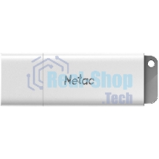 Флешка USB Netac U185 белый USB 3.0 Flash 32Gb, NT03U185N-032G-32WH, LED индикатор