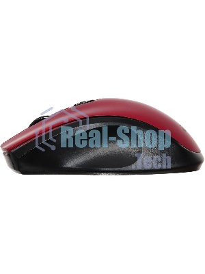Мышь беспроводная Acer OMR032 черный/красный, 1600 dpi, радиоканал, USB, кнопки - 4