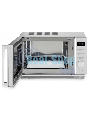 Микроволновая печь CASO M 20 Cube Ceramic серебристый, 20 л, 800 Вт, переключатели - кнопки, поворотный механизм