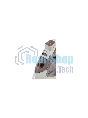 Утюг Maxwell MW-3047 белый/коричневый, 2400 Вт, 30 г/мин, 120 г/мин, 260 мл
