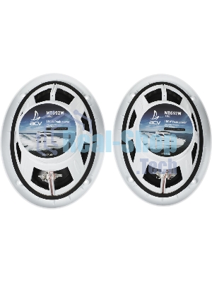 Колонки автомобильные ACV Marine MR692 90Вт 91дБ 16.5 см (6 1/2дюйм) (ком.: 2 кол.) коаксиальные двухполосные