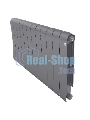 Радиатор биметаллический Royal Thermo Infinity 500 Silver Satin - 12 секц.