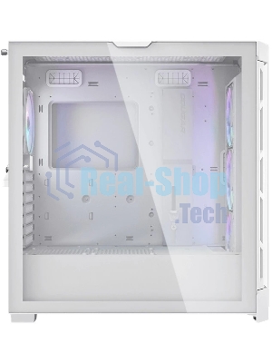 Компьютерный корпус Cougar Airface Pro RGb White 4x120MM ARGb FAN, ARGb FAN HUB, БЕЗ БП, БЕЛЫЙ, E-ATX