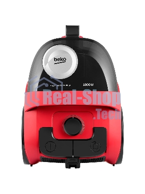 Пылесос Beko VCO 32818 WR красный/серый, 290/1880 Вт, уборка сухая, пылесборник контейнер 1.9 л