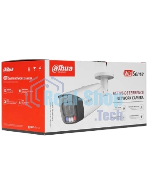 Камера видеонаблюдения IP Dahua DH-IPC-HFW3449T1P-AS-PV-0280B-S5 2.8-2.8мм цв. корп.:белый/черный (DH-IPC-HFW3449T1P-AS-PV-0280B)