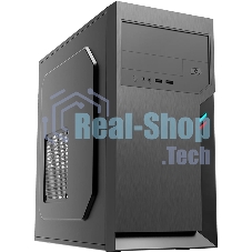 Компьютерный корпус с блоком питания 450Вт. Case Foxline FL-702, mATX, 1x5.25EXT, 1x3.5EXT, 2x3.5INT, 2xUSB 2.0, HDA, w/o FAN, w/450W ATX PSU, w/1.2m EU pwr cord