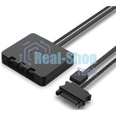 Вентилятор для корпуса Case Cooler NZXT F120 RGb Core Triple Pack (120x120x25мм, 4-pin PWM, RGb, 78.86CFM, 33.88dBA, 1800RPM, черный, 3pcs)