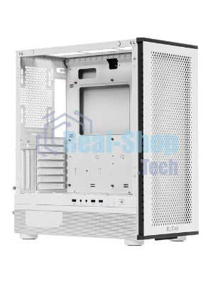 Компьютерный корпус PcCooler ME200 MESH WH белый-черный без БП ATX 3x120мм 2xUSB3.0 audio bott PSU