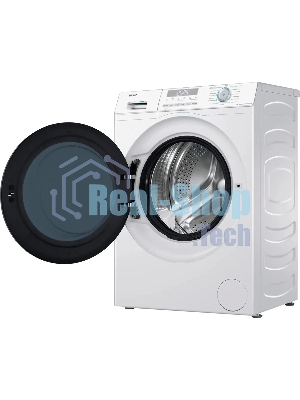 Стиральная машина Haier HWD70-BP14929B белый, загрузка фронтальная, 7 кг, 4 кг - сушка, 1400 об/мин, класс: B
