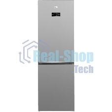 Холодильник Beko B3RCNK362HS серебристый двухкамерный 220/100л морозилка снизу, Total No Frost