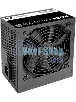 Блок питания Thermaltake Smart W3 600W, ATX 3.1, APFC, 12cm Fan, 80 PLUS, Retail