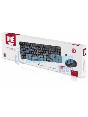Комплект клавиатура+мышь Smartbuy ONE черный SBC-236374AG-K
