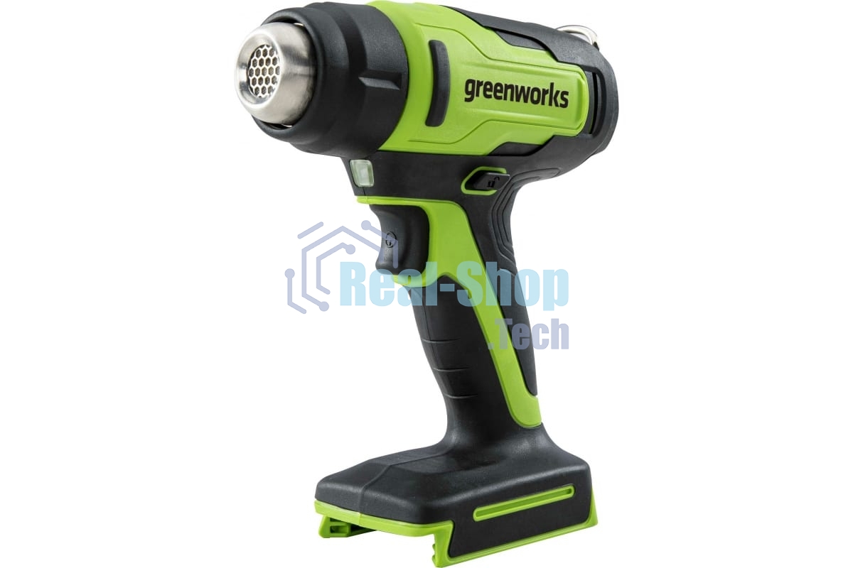 Фен строительный аккумуляторный GreenWorks G24HG, 24V, без АКБ и ЗУ (3400207)