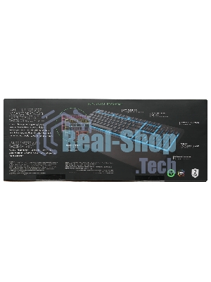 Клавиатура Razer Ornata V3 X проводная, USB Type-A, чёрный (РУ раскладка)
