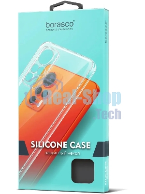 Чехол (клип-кейс) BoraSCO для Realme 10 4G 71180 прозрачный
