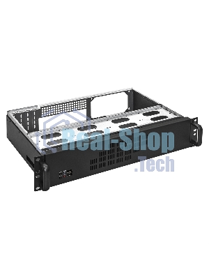 Корпус Procase 2U300-04 (2U Rack server case, черный, без блока питания(PS/2), глубина 300мм, MB 9.6