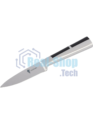 Нож овощной цельнометаллический LEONORD с вставкой из АБС пластика PROFI, 9 см (106019)
