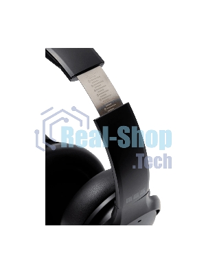 Беспроводные наушники MEG HEA400BL, Bluetooth 6.0, до 75 ч, ANC Hybrid, Multipoint, черный