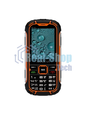 Мобильный телефон Maxvi R2 up оранжевый