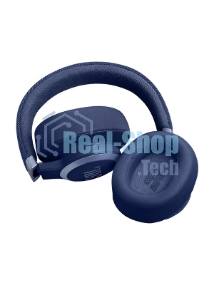 Беспроводные/проводные наушники JBL Live 770NC синий, полноразмерные, Bluetooth 5.3 + проводной, адаптивное шумоподавление, до 65 ч