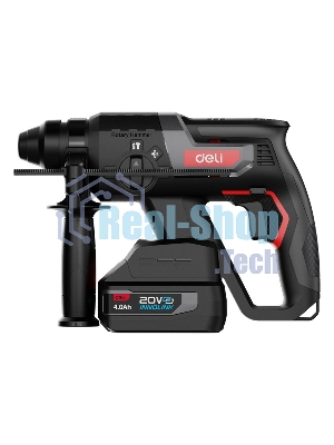 Перфоратор Deli DE-DC20-2D4, SDS-plus, 20 В, 2 Дж, от аккумулятора