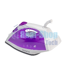 Утюг Maxvi SI1801 белый/фиолетовый