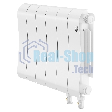 Радиатор биметаллический Royal Thermo Infinity 300 Bianco Traffico VR80 - 6 секц.