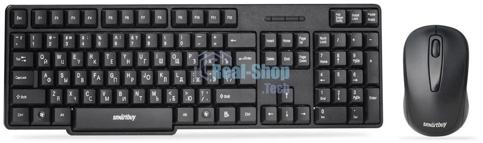 Комплект клавиатура+мышь Smartbuy ONE черный SBC-236374AG-K