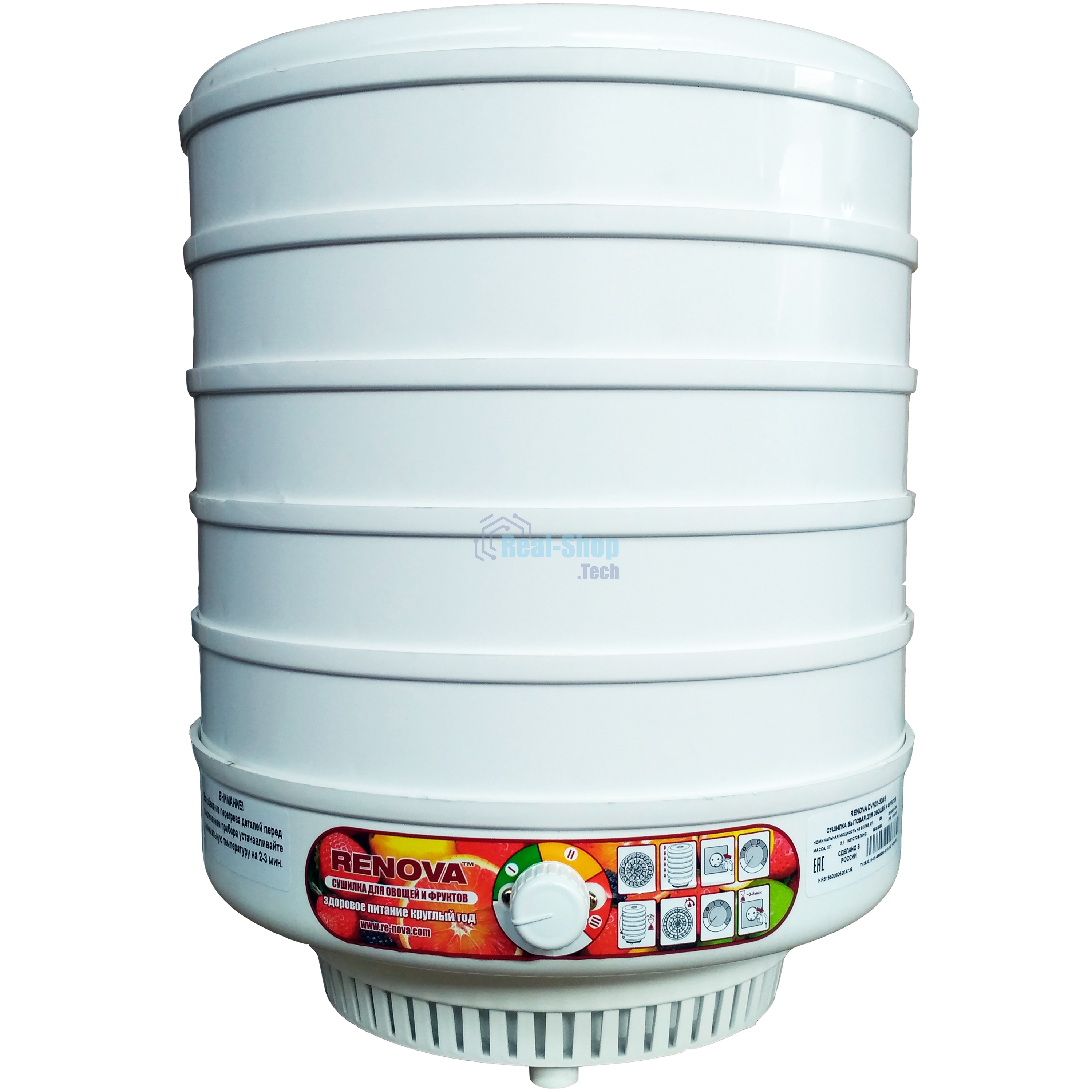 Сушилка для овощей и фруктов Renova DVN31-500/5(R)