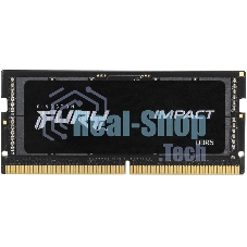 Оперативная память Kingston Fury Impact, DDR5, 16GB (1x16 GB), 5600 MHz, CL40, SO-DIMM