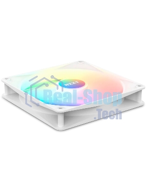 Вентилятор для корпуса Case Cooler NZXT F140 RGb Core Twin Pack (140x140x25мм, 4-pin PWM, RGb, 89.48CFM, 32.5dBA, 1800RPM, белый, 2pcs)