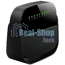 Роутер беспроводной D-Link DSL-2640U/R1A ADSL2+ черный ANNEX А