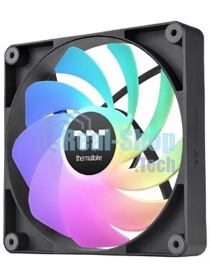 Вентилятор для корпуса Thermaltake CT140 Sync Reverse ARGB 140х140x25 черный 4-pin 32.8дБ (упак.:2шт) (CL-F174-PL14SW-A) Ret