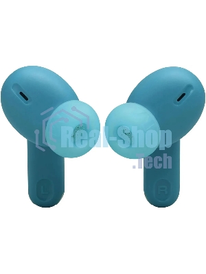 Наушники TWS JBL Tune Beam бирюзовый, внутриканальные, Bluetooth, активное шумоподавление, быстрая зарядка, до 12 ч