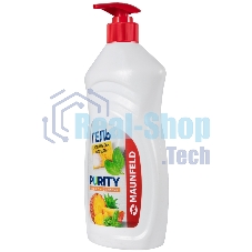 Гель для мытья посуды Maunfeld Purity Ананас и базилик 450 г MDL450PD (дозатор)