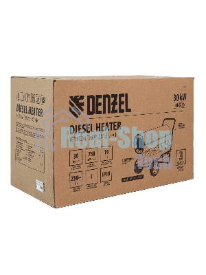 Дизельная тепловая пушка Denzel DHG-30, 30 кВт, 750 м3/ч, прямой нагрев