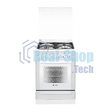 Плита газовая Gefest ПГ 6300-02 0340 белый, конфорок 4 шт, духовка 52 л, 60 см x 85 см x 60 см
