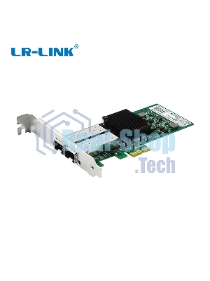 Сетевая карта LR-Link NIC PCIe x1, 2 x 1G SFP, Intel i350 chipset